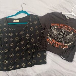 Hollister windsor crop top bundle size small